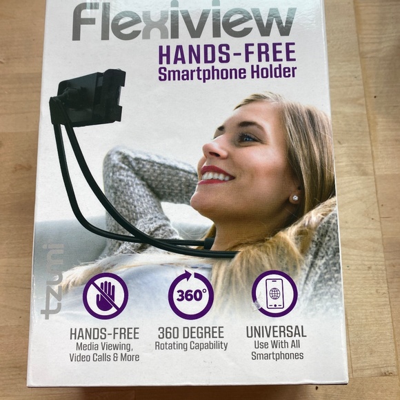 tzuni Other - NWT flex view hands-free smartphone holder new in sealed box